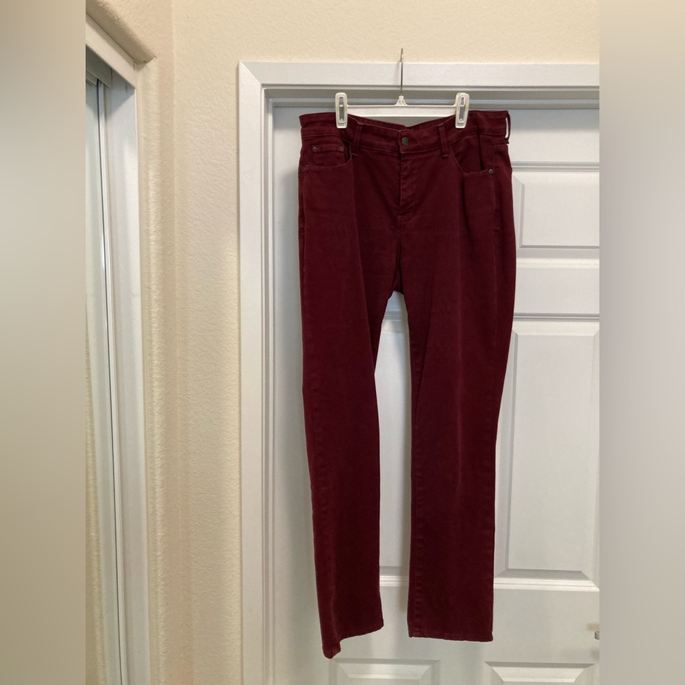 NYDJ Burgundy Leggings